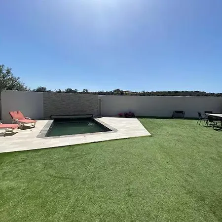וילה Piscine, 8personnes, Clim, Wifi *